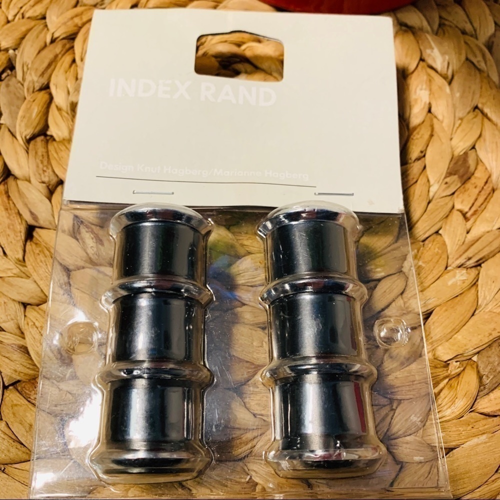Ikea | Index Rand Black Curtain Rod Finals NIP